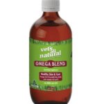 Oral omega oil blend as a supplement for a dogs diet - great for a shiny coat